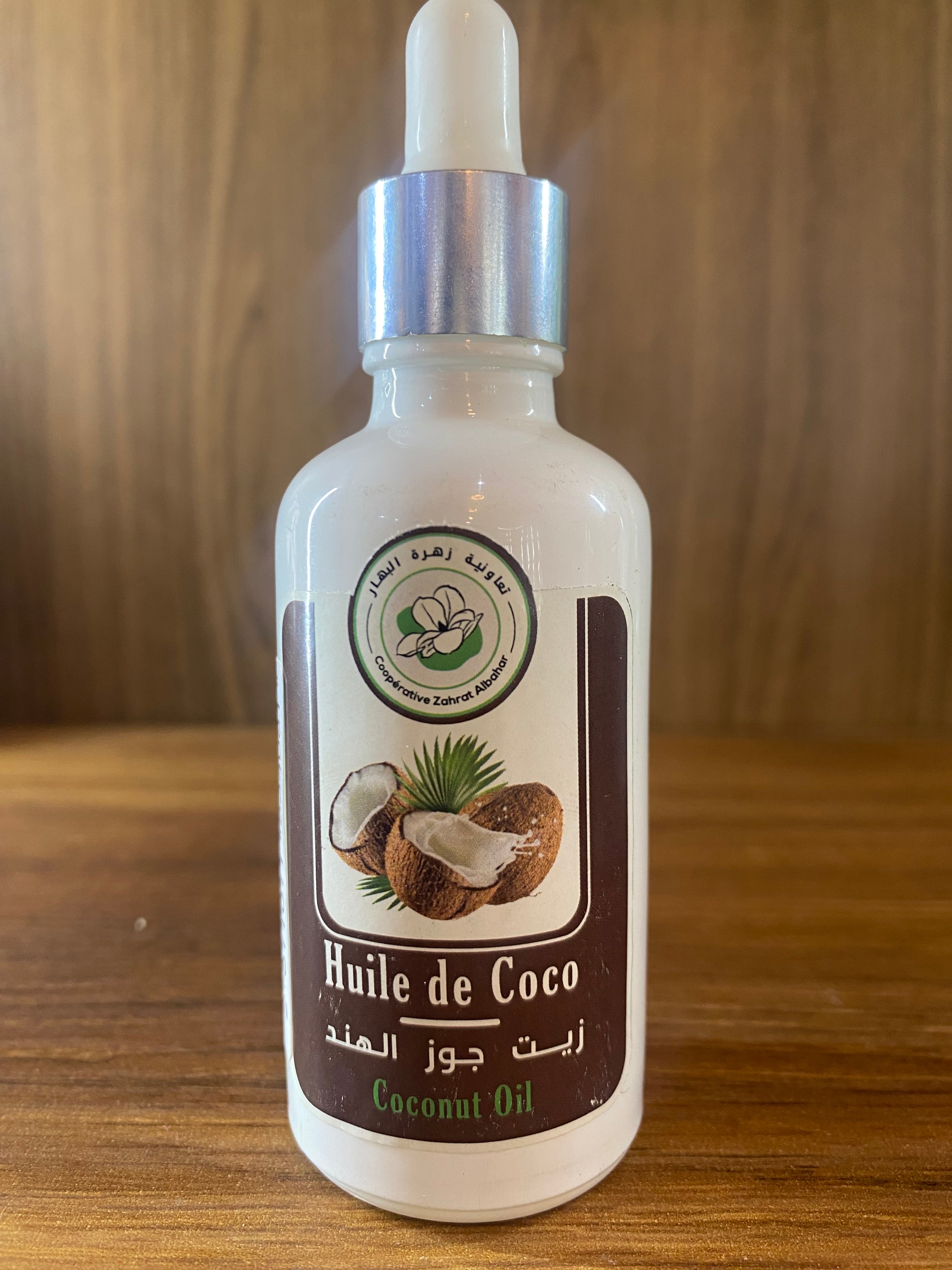 Huile de coco