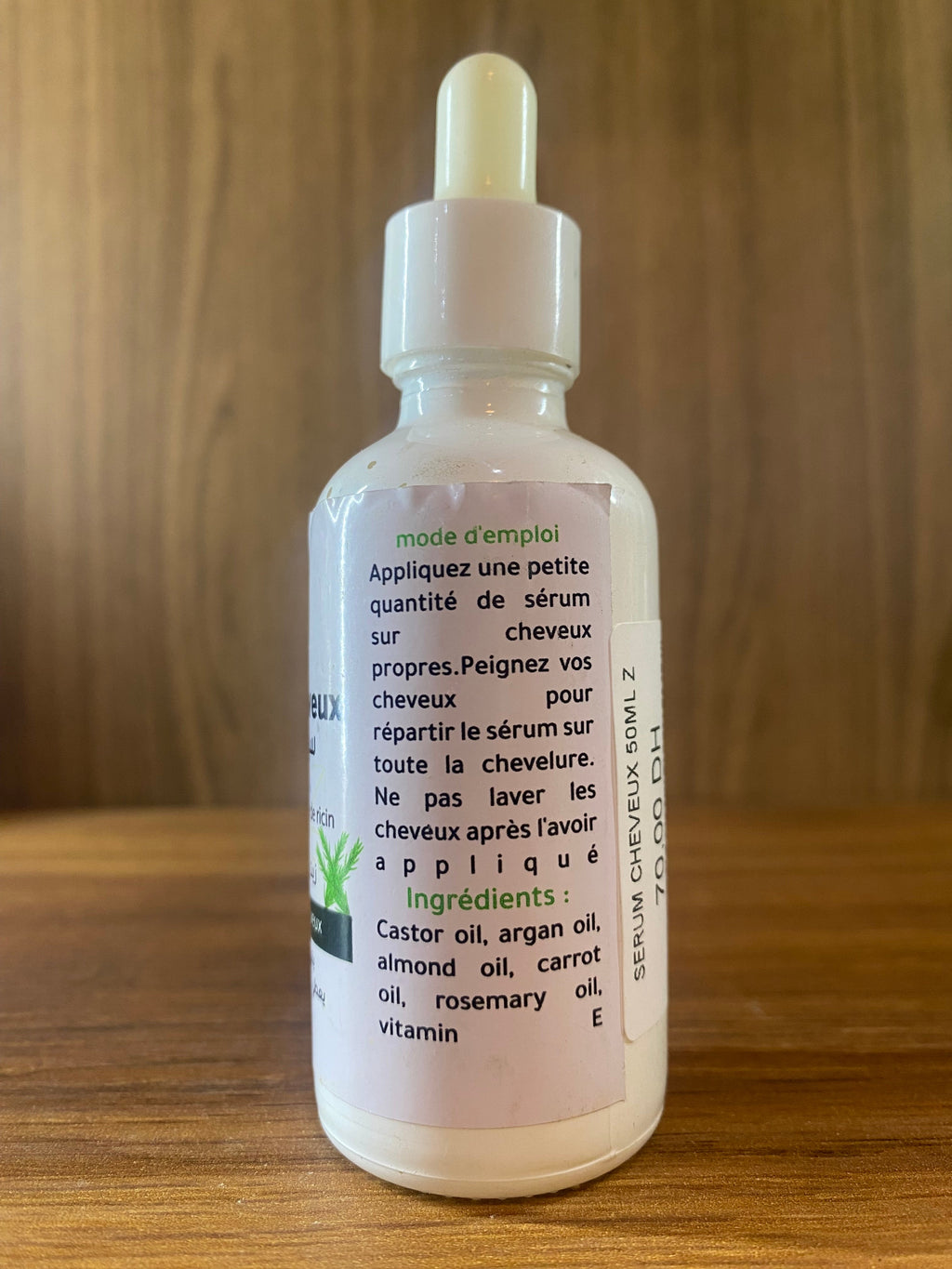 Serum cheveux