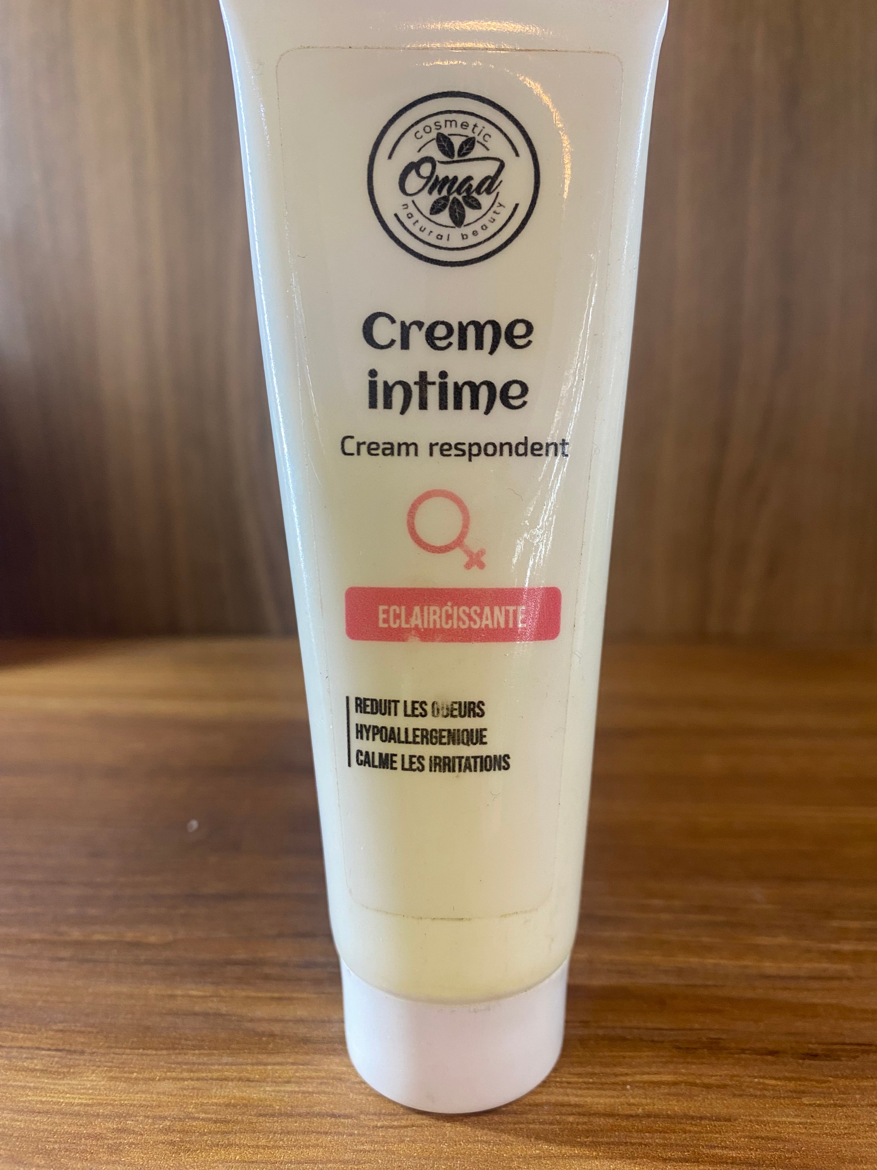 Crème intime